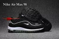 nike sneak air max 98 retro roots white line black